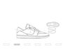 Nike Jordan Court Connect Low (Gs) - white/pure platinum
