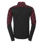 Uhlsport Progressive 28 1/4 Zip Top - schwarz/rot