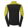 Uhlsport Progressive 28 1/4 Zip Top - schwarz/limonengelb