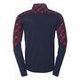 Uhlsport Progressive 28 1/4 Zip Top - marine/rot