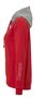 Kempa CORE 2.0 KAPUZENJACKE WOMEN - rot/dark grau melange