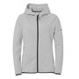 Uhlsport ID Kapuzenjacke Damen - dark grau melange