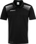 Uhlsport GOAL POLO SHIRT - schwarz/wei� 