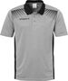 Uhlsport GOAL POLO SHIRT - dark grey melange/schwarz
