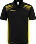 Uhlsport GOAL POLO SHIRT - schwarz/limonengelb 