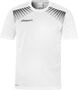 Uhlsport GOAL POLYESTER TRAINING T-SHIRT - wei�/schwarz 