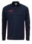 Uhlsport SCORE 1/4 ZIP TOP - marine/fluo rot