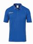 Uhlsport SCORE POLO SHIRT - azurblau/limonengelb