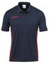 Uhlsport SCORE POLO SHIRT - marine/fluo rot