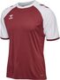 Hummel hmlMATCH LEAGUE JERSEY S/S - MAROON/WHITE
