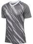 Hummel hmlMATCH TRIUMPH JERSEY S/S - STEEL GRAY/WHITE