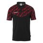 Uhlsport Progressive 28 Polo Shirt - schwarz/rot