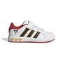 adidas Grand Court Mickey El K - ftwwht/cblack/bogold