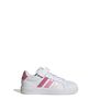 adidas Grand Court 3.0 El C - ftwwht/pnkfus/blipnk