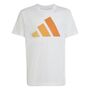 adidas J Bl Tee 160 - white/seicta/puta/puo