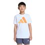 adidas J Bl Tee 160 - woca/owhite/wonalu/cr