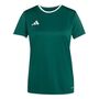 adidas Entrada 26 Jsy W - drkgrn/white