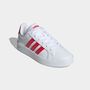 adidas Grand Court 3.0 J - ftwwht/purrub/purrub
