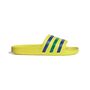 adidas Adilette Aqua - byello/boblue/bgreen