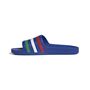 adidas Adilette Aqua - boblue/green/ftwwht