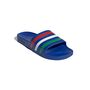 adidas Adilette Aqua - boblue/green/ftwwht