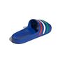 adidas Adilette Aqua - boblue/green/ftwwht