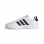 adidas Grand Court 3.0 J - ftwwht/cblack/ftwwht