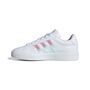 adidas Grand Court 3.0 J - ftwwht/irides/almpnk