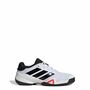 adidas Barricade K - ftwwht/cblack/lucred