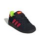 adidas Grand Court 00S K - cblack/lucred/luclem