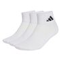 adidas C Ess Ank 3P - white/white/black