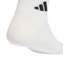 adidas T Ess Ank 3P - white/white/black