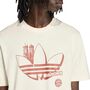 adidas Fcb Gr Tee - owhite