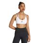 adidas Opt Strp Ls Bra - white