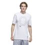 adidas M Overtime T - white
