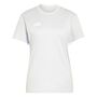 adidas Entrada 26 Tee W - tmlggr/white