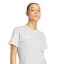 adidas Entrada 26 Tee W - tmlggr/white