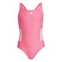 adidas 3S Bld Swimsuit - lucpnk/white