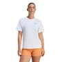 adidas Run Ess Tee W - white