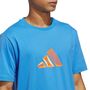 adidas M Bl 3-Bar T - rayblu