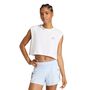 adidas Run Ess Crop W - white