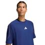 adidas M Stadium Tee - dkblue/puor/owhite