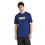 adidas M Mos Stamps T - dkblue