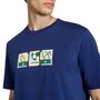 adidas M Mos Stamps T - dkblue