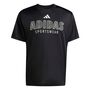 adidas M Tiro Wm Tee - black/white