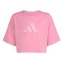 adidas Jg Spi Crp Tee - sttrbl/trupnk