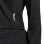 adidas Jg Tf Crop Ls - black/white
