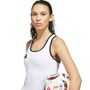 adidas Entrada 26 Tank Top - white/black
