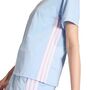 adidas W 3S Sj T - globlu/clpink
