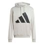 adidas M Bl Ft Hd Ts - mgreyh/black